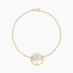 Histoire d'Or Bracelet Aragorn Or Bicolore Sale