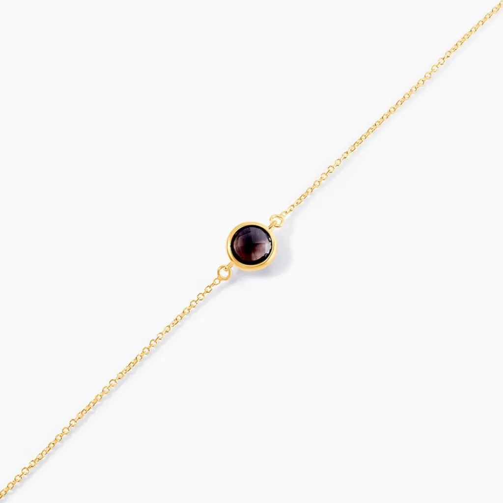 Histoire d'Or Bracelet Arenale Or Jaune Quartz or jaune quartz marron Hot