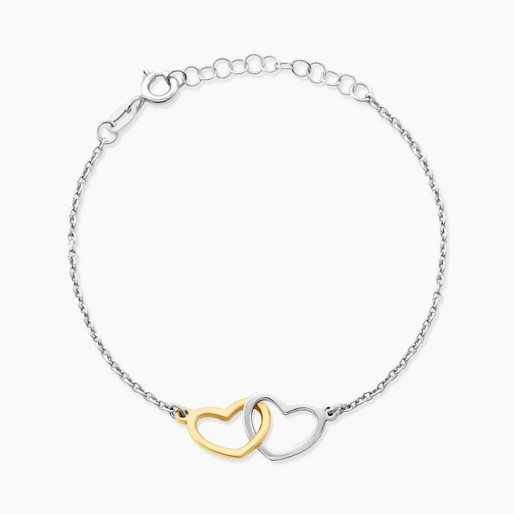 Histoire d'Or Bracelet Argent Bicolore Fethi Clearance