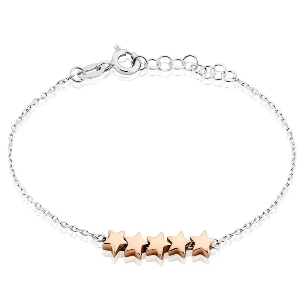 Histoire d'Or Bracelet Argent Bicolore Manya Sale