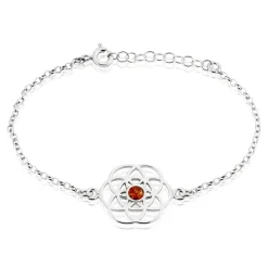 Histoire d'Or Bracelet Argent Blanc Aeson Ambre Online