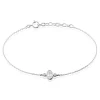 Histoire d'Or Bracelet Argent Blanc Afonso Oxyde De Zirconium Sale