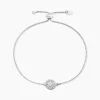 Histoire d'Or Bracelet Argent Blanc Angerona Oxydes De Zirconium New