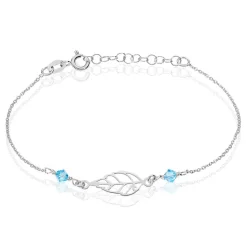 Histoire d'Or Bracelet Argent Blanc Angelika Pierres Synthetiques Sale
