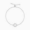 Histoire d'Or Bracelet Argent Blanc Anrai Oxydes De Zirconium Sale
