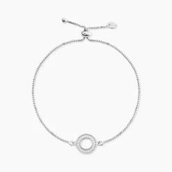 Histoire d'Or Bracelet Argent Blanc Anrai Oxydes De Zirconium Sale