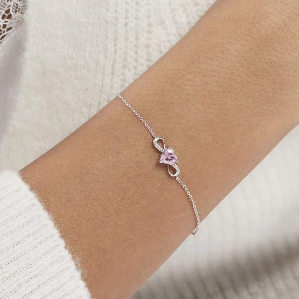 Histoire d'Or Bracelet Argent Blanc Atieno Oxyde De Zirconium argent blanc oxyde rose Hot