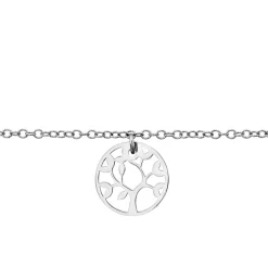 Histoire d'Or Bracelet Argent Blanc Boriennus