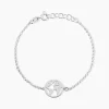 Histoire d'Or Bracelet Argent Blanc Colombina Discount