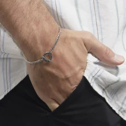 Histoire d'Or Bracelet Argent Blanc Crocus Discount