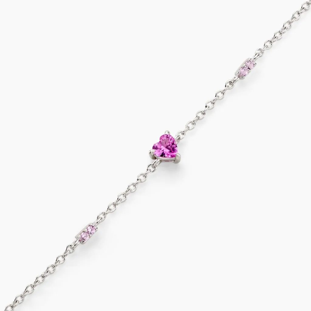 Histoire d'Or Bracelet Argent Blanc Declaration Oxyde De Zirconium argent blanc oxyde Online