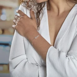 Histoire d'Or Bracelet Argent Blanc Elly Oxyde De Zirconium