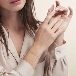 Histoire d'Or Bracelet Argent Blanc Hariane Online