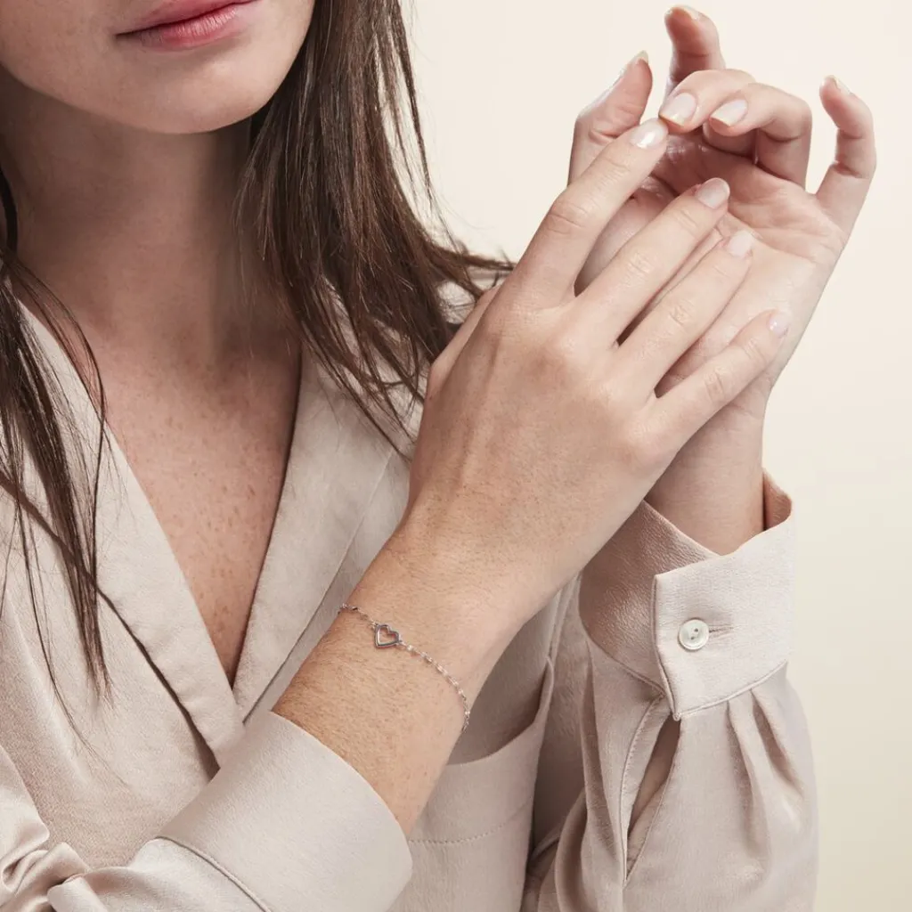 Histoire d'Or Bracelet Argent Blanc Hariane Online