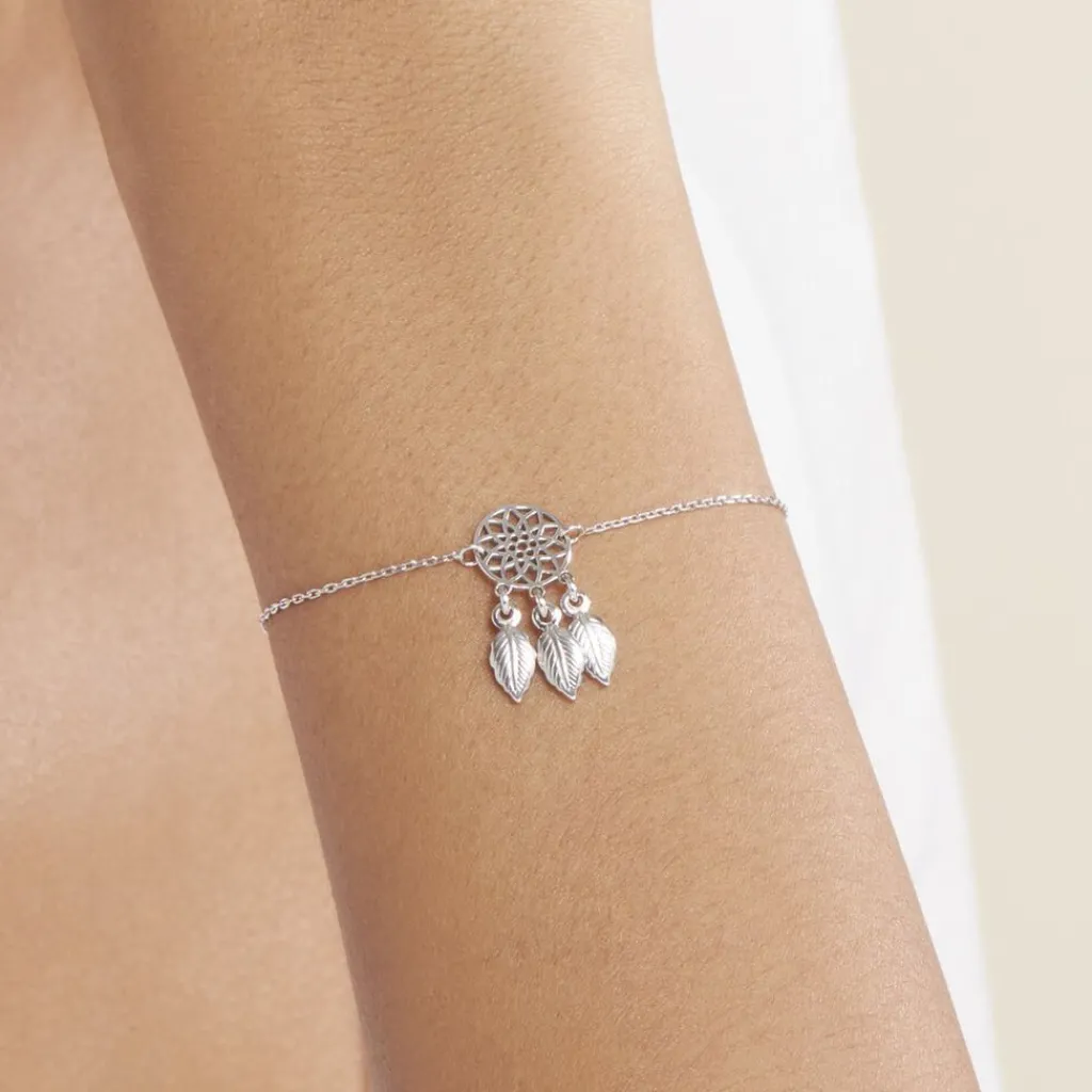 Histoire d'Or Bracelet Argent Blanc Ida Sale