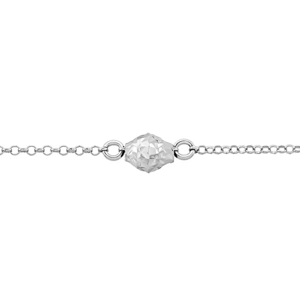 Histoire d'Or Bracelet Argent Blanc Jacquotte Hot