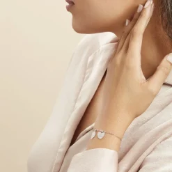 Histoire d'Or Bracelet Argent Blanc Laios Online