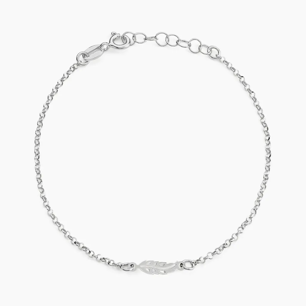 Histoire d'Or Bracelet Argent Blanc Maic Best