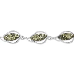 Histoire d'Or Bracelet Argent Blanc Marie-pauline Ambre Hot