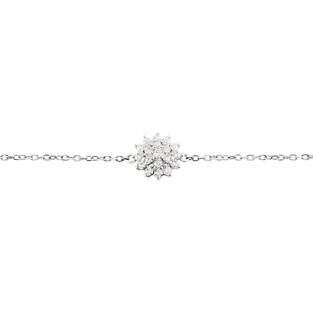 Histoire d'Or Bracelet Argent Blanc Maximille Oxydes De Zirconium Outlet