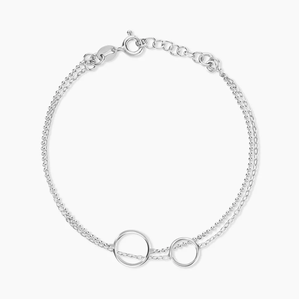 Histoire d'Or Bracelet Argent Blanc Merien Best