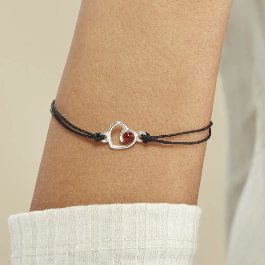 Histoire d'Or Bracelet Argent Blanc Mialy Ambre Clearance