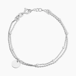 Histoire d'Or Bracelet Argent Blanc Mireio Online