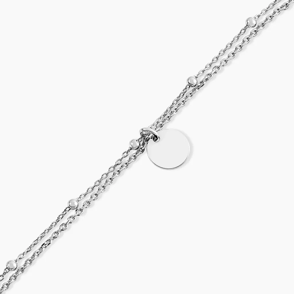 Histoire d'Or Bracelet Argent Blanc Mireio Online