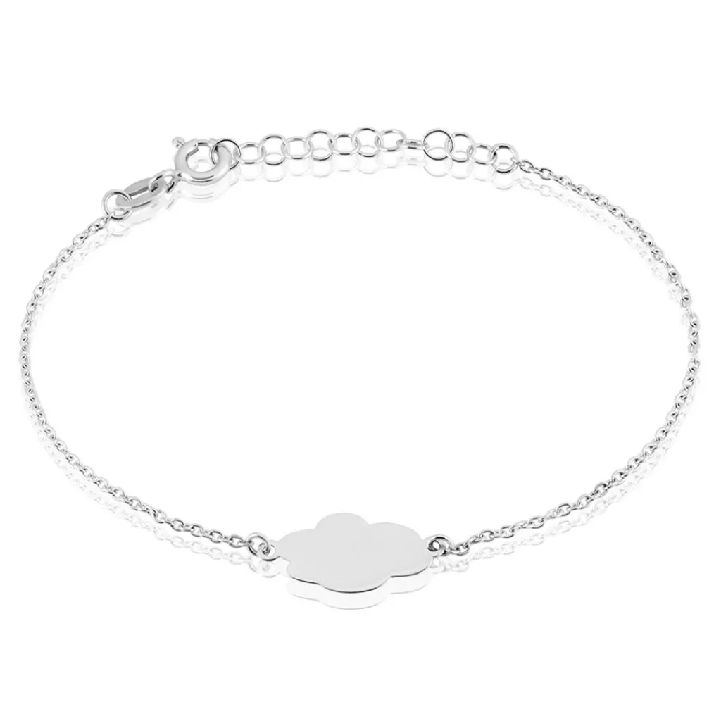 Histoire d'Or Bracelet Argent Blanc Philiphina Sale