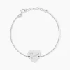 Histoire d'Or Bracelet Argent Blanc Sharla Best