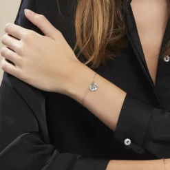 Histoire d'Or Bracelet Argent Blanc Sofee Nacre