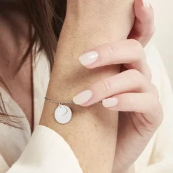 Histoire d'Or Bracelet Argent Blanc Tana Nacre Sale