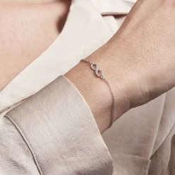 Histoire d'Or Bracelet Argent Blanc Teoxane Online