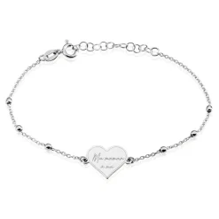 Histoire d'Or Bracelet Argent Blanc Valerien Hot