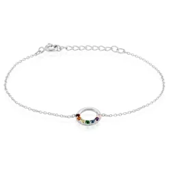 Histoire d'Or Bracelet Argent Giustino Oxydes De Zirconium New