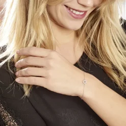 Histoire d'Or Bracelet Argent Henrick Oxydes De Zirconium