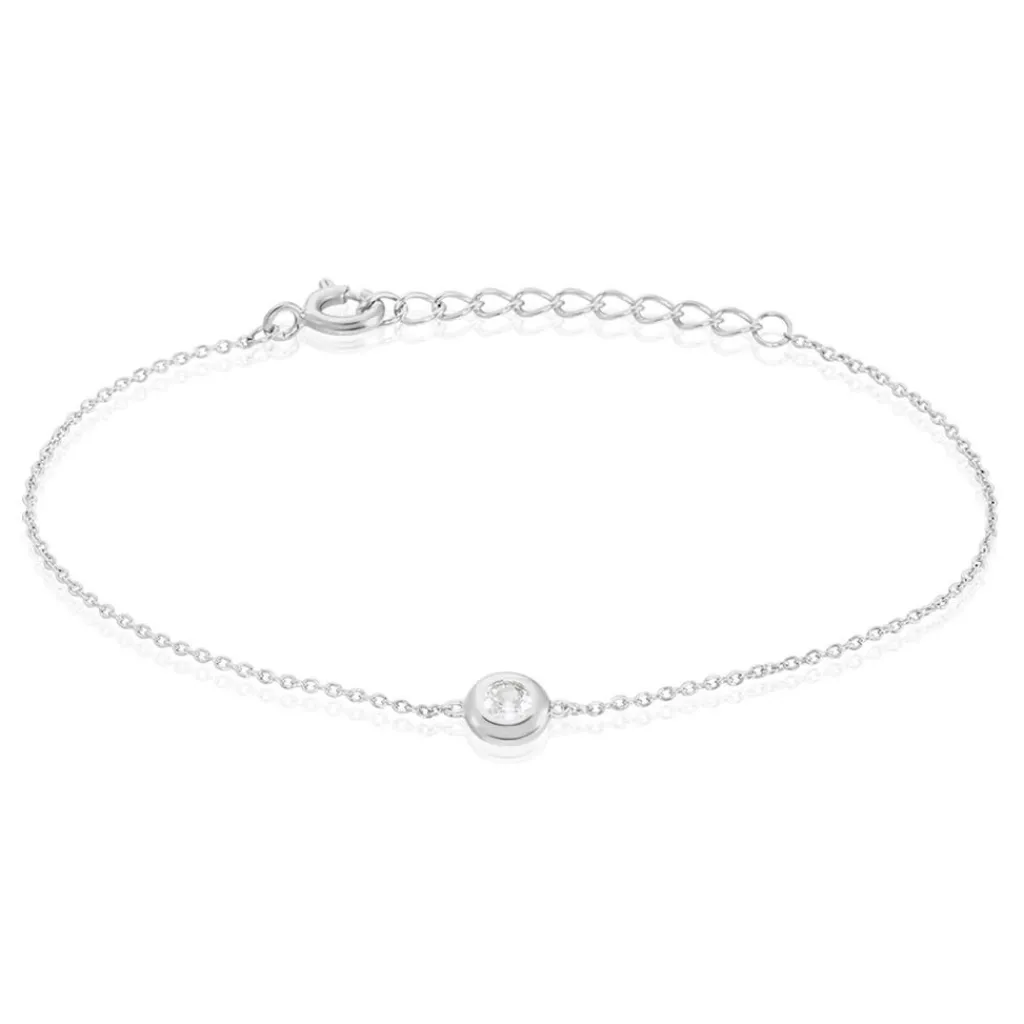 Histoire d'Or Bracelet Argent Laureano Oxydes De Zirconium Outlet