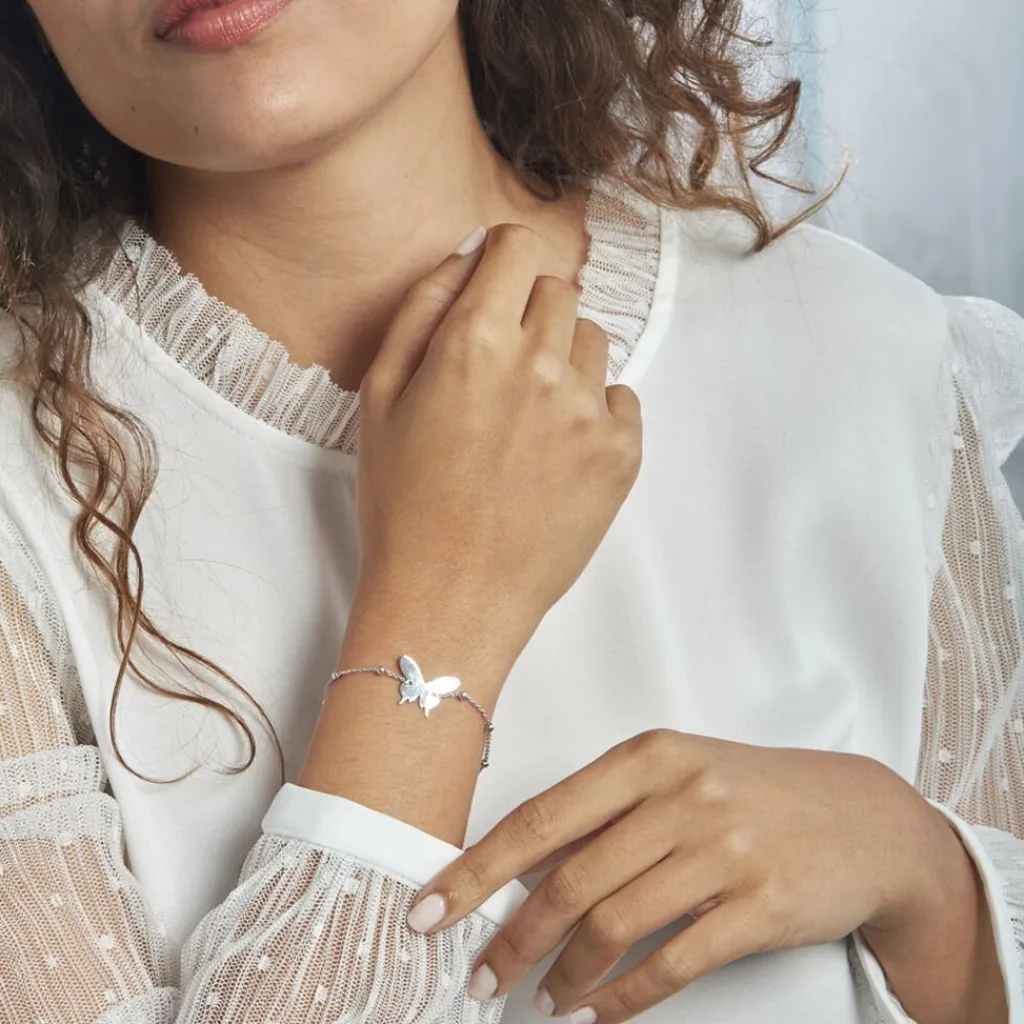 Histoire d'Or Bracelet Argent Lauree