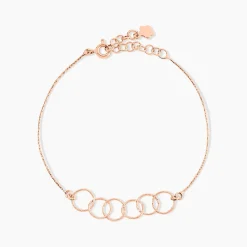 Histoire d'Or Bracelet Bulle argent rose Clearance