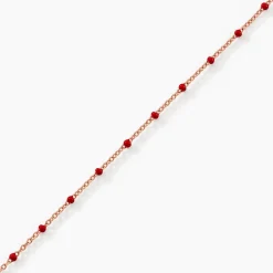 Histoire d'Or Bracelet Polka argent rose Clearance