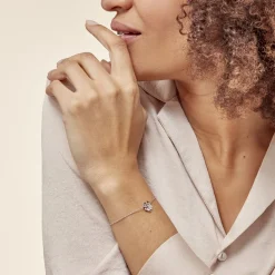 Histoire d'Or Bracelet Argent Tancrede Oxydes De Zirconium Sale