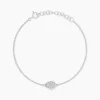 Histoire d'Or Bracelet Argent Tricoria Oxydes De Zirconium Best