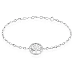 Histoire d'Or Bracelet Argent Urcisse Oxydes De Zirconium Sale