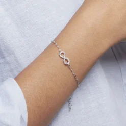 Histoire d'Or Bracelet Argent Wendel Oxydes De Zirconium Outlet