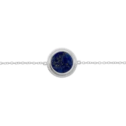 Histoire d'Or Bracelet Argent Zea Lapis Lazulis argent blanc lapis lazuli bleu Clearance