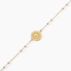 Histoire d'Or Bracelet Artea Plaqué Or Jaune Oxyde De Zirconium Hot