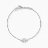 Histoire d'Or Bracelet Audrey-rose Argent Blanc New