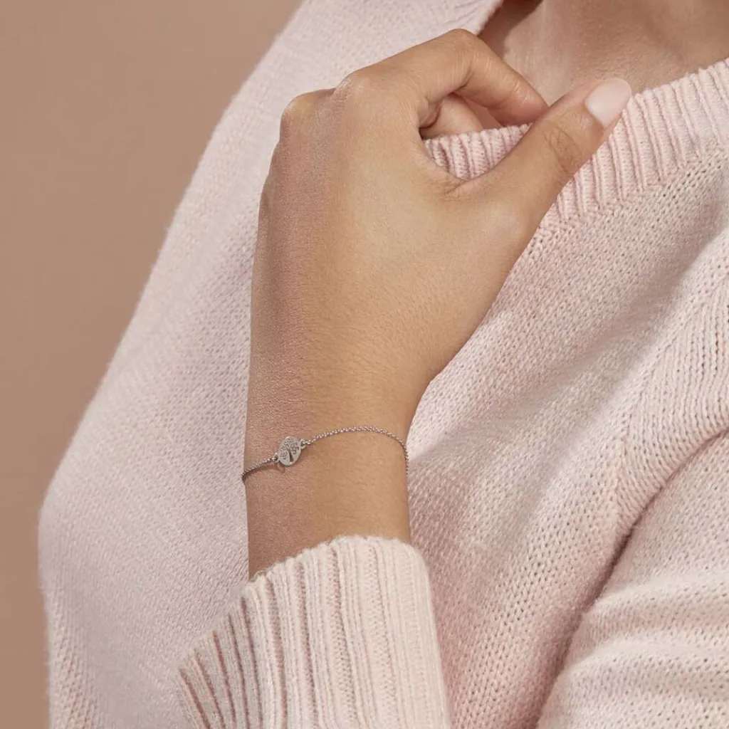 Histoire d'Or Bracelet Audrey-rose Argent Blanc New