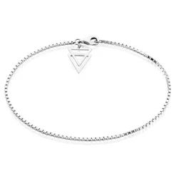 Histoire d'Or Bracelet Aune Argent Blanc Hot