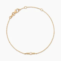 Histoire d'Or Bracelet Aura Plaqué Or Jaune Oxyde De Zirconium Online